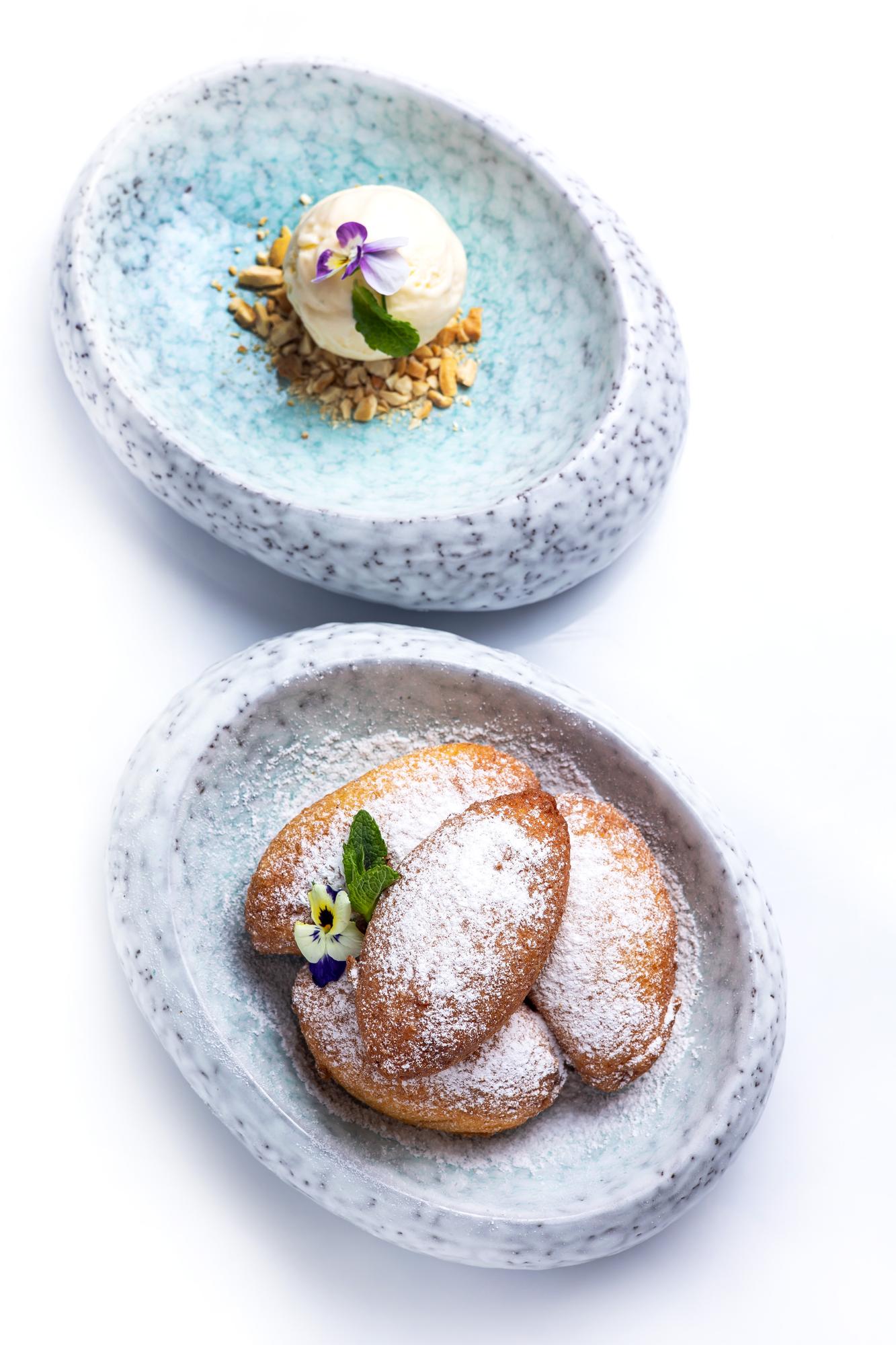 plated small-batch dessert